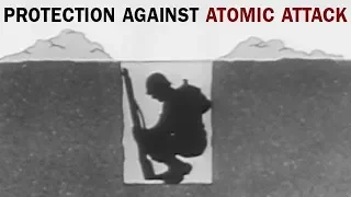 Individual Protection Against Atomic Attack | US Army Training Film | 1957