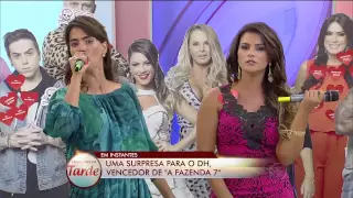 Heloísa Faissol fala palavrão ao vivo no Programa da Tarde (11/12/2014)