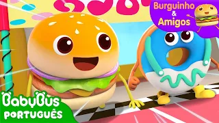 Quem é o Campeão? 🏆 | Aventuras Alimentares | Burguinho e Amigos | Desenho Infantil | BabyBus