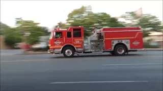 Seattle Fire Engine 20 responding - siren, no lights!