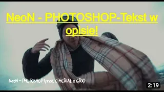 NeoN - PHOTOSHOP-Tekst w Opisie!