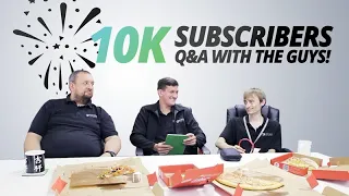 10K SUBSCRIBERS #DATACENTRE Q&A w/ PAV, ASH & JAMES! ANSWERING YOUR COMMENTS!