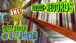 SHOCKING what I found there!!! Vinyl Record MOTHERLODE!!!