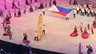 SEA GAMES 2019 OPENING with Manila Theme Song - Philippine Team