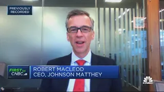 Expect high metal prices for the next few years: Johnson Matthey CEO