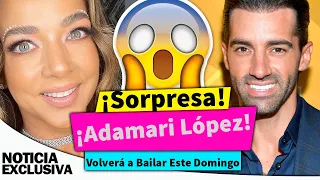 ¡Sorpresa! Adamari López anuncia que volverá a bailar este domingo en Así se baila.