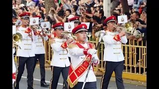 The opening parade of 6th Nanchang International Military Tattoo 2019