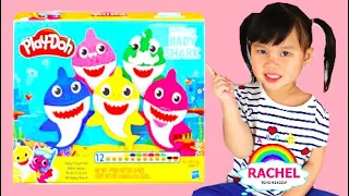 Learn how to make Play doh Baby Shark Set with Rachel