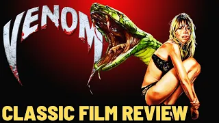 Venom (1982) CLASSIC FILM REVIEW | Oliver Reed | Klaus Kinski | Susan George | Killer Snake Movie