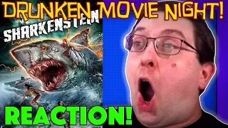 DRUNKEN MOVIE NIGHT! Sharkenstein - Solo REACTION! #Sharks #Nazis