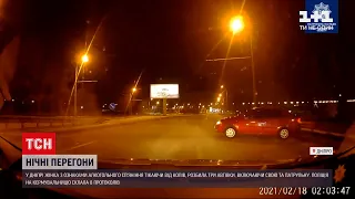 Новини України: у Дніпрі п`яна водійка розбила 3 авто