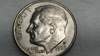 10 CENTAVOS.  DE.  1998.P