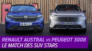 PEUGEOT 3008 vs Renault AUSTRAL : le match des SUV stars