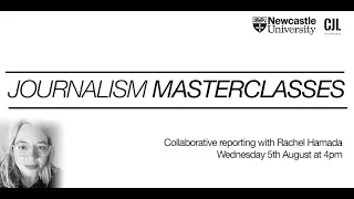 Collaborative reporting masterclass, with Rachel Hamada