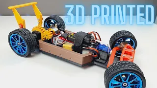 3D Printed RC Car Using Brushless Motor