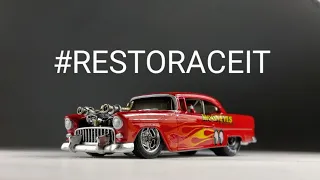 55 CHEVY RESTOMOD HOT WHEELS CUSTOM