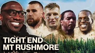 Shannon Sharpe Names His Tight End Mount Rushmore, and Explains Why He’s Not on It