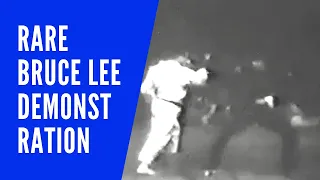Rare Bruce Lee demonstration