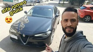 مراجعة الفا روميو جوليا سيارة رياضية جميلة ALFA ROMEO GIULIA