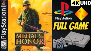 Medal of Honor | PS1 | 4K60ᶠᵖˢ UHD🔴| Longplay Walkthrough Playthrough Full Movie Game