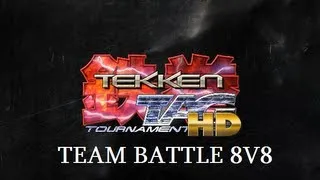 Tekken Hybrid: Tekken Tag Tournament HD Gameplay Team Battle 8v8