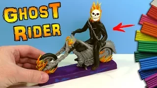 HOW TO MAKE GHOST RIDER | Modelling Clay Tutorial