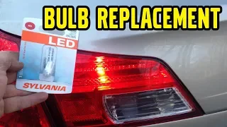 4th Gen Subaru Outback, Inner Taillight Bulb Replacement