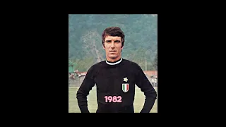 Leggende bianconere :Dino Zoff. Ha fatto la Storia del club e della nazionale italiana.