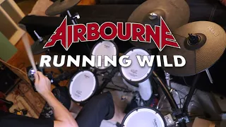 Airbourne - Runnin' Wild Drum Cover with Roland TD-11KV E-Drum Set
