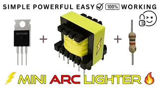 Make High voltage transformer । High voltage arc generator