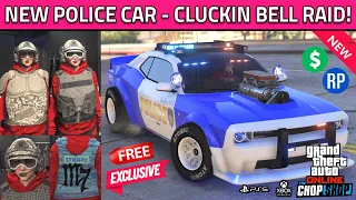 GTA 5 Online Weekly Update! NEW POLICE Gauntlet Interceptor Car, Cluckin Bell Farm Raid GTA5 Update