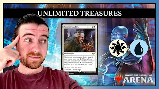 INFINITE TREASURE COMBO - SMOTHERING TITHE - BLUE WHITE AZORIUS  | MTG ARENA HISTORIC