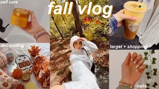 fall days in my life vlog *decorating, shopping, nails, etc* 💌🍁