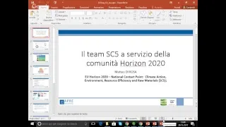 Presentazione H2020: parte 2