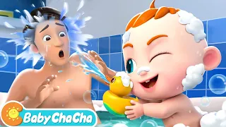 Bath Song | Let's Take a Bath | Fun Bath Time Song | Baby ChaCha Nursery Rhymes for Toddlers