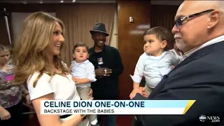 Celine Dion - Backstage and Full Interview With Juju Chang (ABC News, January 2012)