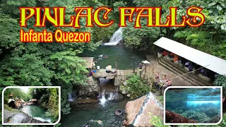 PINLAC FALLS INFANTA QUEZON I DINARAYO NG MGA TURISTA I PANALO SA GANDA I LINAW NG TUBIG I NEW 4K