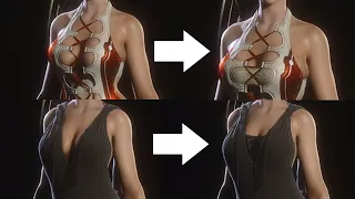 Stellar Blade All Nano Suits Censorship Comparison - Original Vs Patch