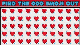 Find The Odd One Out | Emoji Puzzle Quiz | Emoji Game | @QuizdomDynasty502