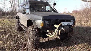 Nissan Patrol/Safari y60, Алтайский край, Верх-Неня, Водопад ASMR