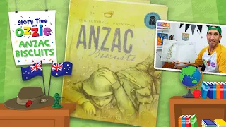 ANZAC Day Book For Kids | Remembrance Day Story Time With Ozzie | ANZAC Biscuits