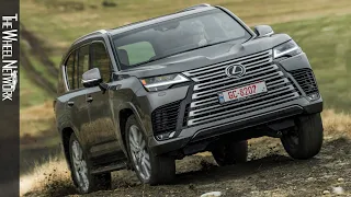 2022 Lexus LX 600 Road and Trail Driving, Interior, Exterior