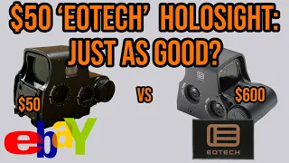 Are CHEAP EOTech Holosight Clones Any Good? | Trash or Bargain #optics