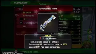 Kingdom Hearts 2 Final Mix Ultima Weapon Guide