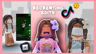 All of My Recreating Edits Series in One Video | beenie55_roblox