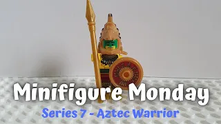 Minifigure Monday - Series 7 - Aztec Warrior  - Lego Collectible Minifigure Review