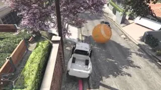 Big orange ball in GTA V