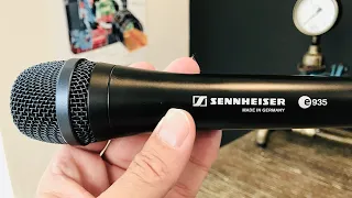 Sennheiser e935 mic demo and review