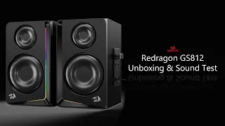 Redragon GS812 Unboxing & Sound Test