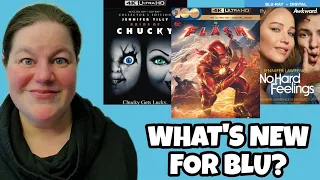 WHAT'S NEW FOR BLU? - The Flash, More Child's Play 4Ks and No Hard Feelings!